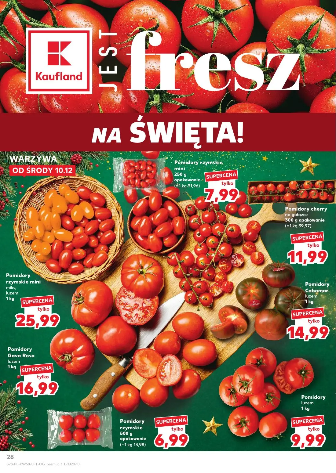 gazetka promocyjna Kaufland Święta takie, jak lubisz! - Strona 28