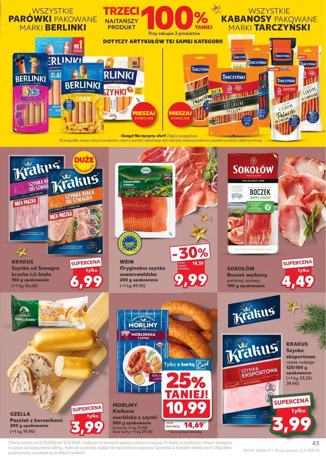 gazetka promocyjna Kaufland Święta takie, jak lubisz! - Strona 43