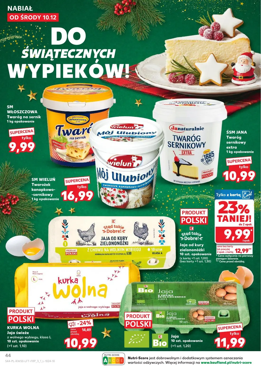 gazetka promocyjna Kaufland Święta takie, jak lubisz! - Strona 44