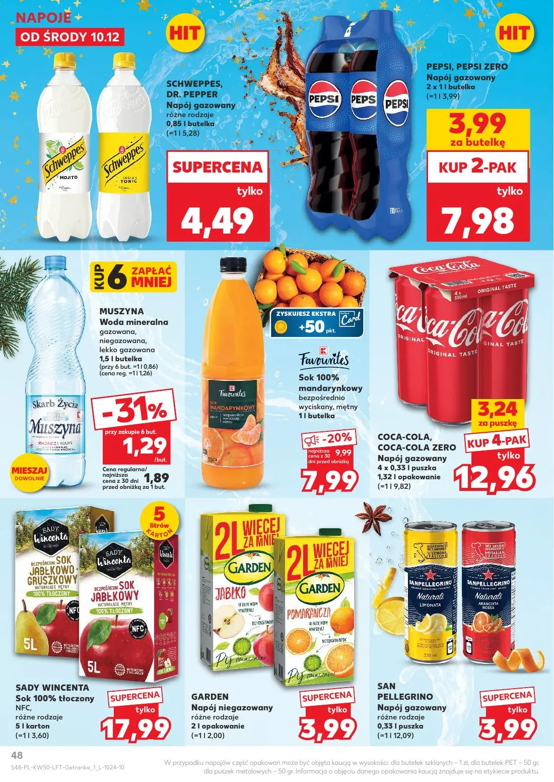 gazetka promocyjna Kaufland Święta takie, jak lubisz! - Strona 48