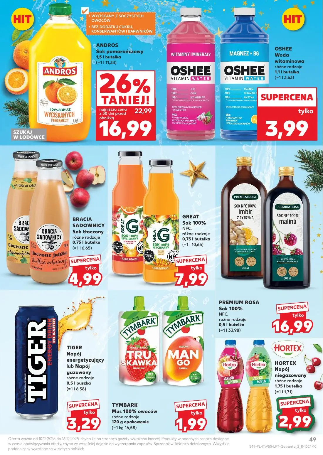 gazetka promocyjna Kaufland Święta takie, jak lubisz! - Strona 49