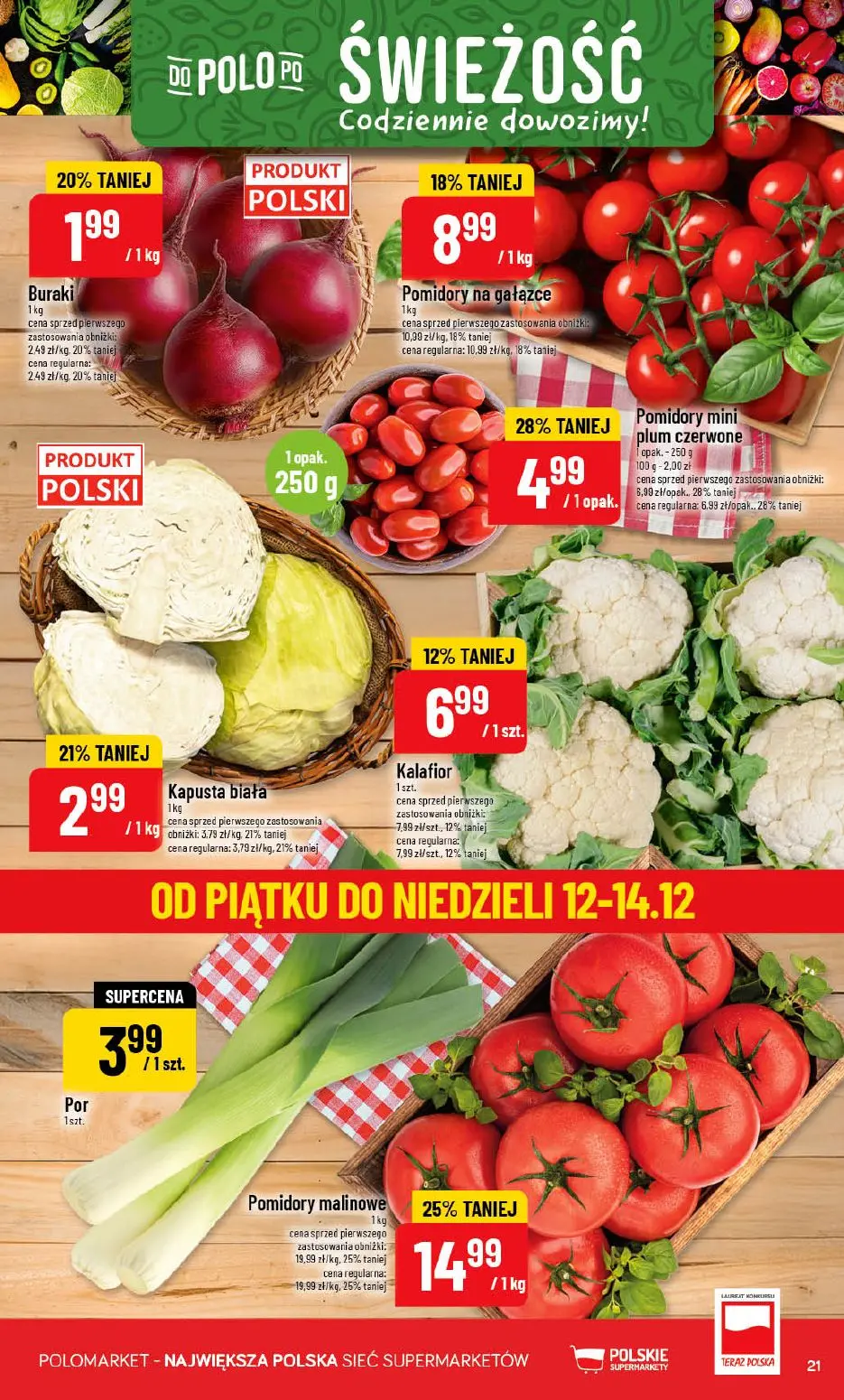 gazetka promocyjna POLOmarket Świętna loteria - Strona 21