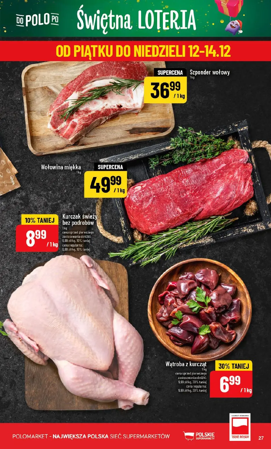 gazetka promocyjna POLOmarket Świętna loteria - Strona 27