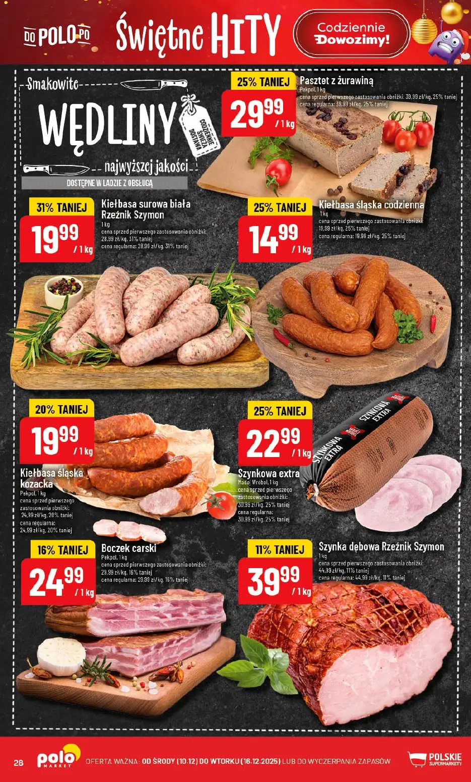 gazetka promocyjna POLOmarket Świętna loteria - Strona 28