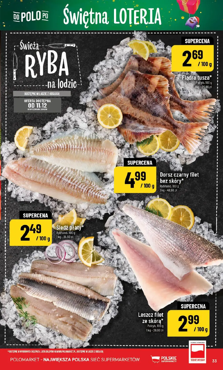 gazetka promocyjna POLOmarket Świętna loteria - Strona 33
