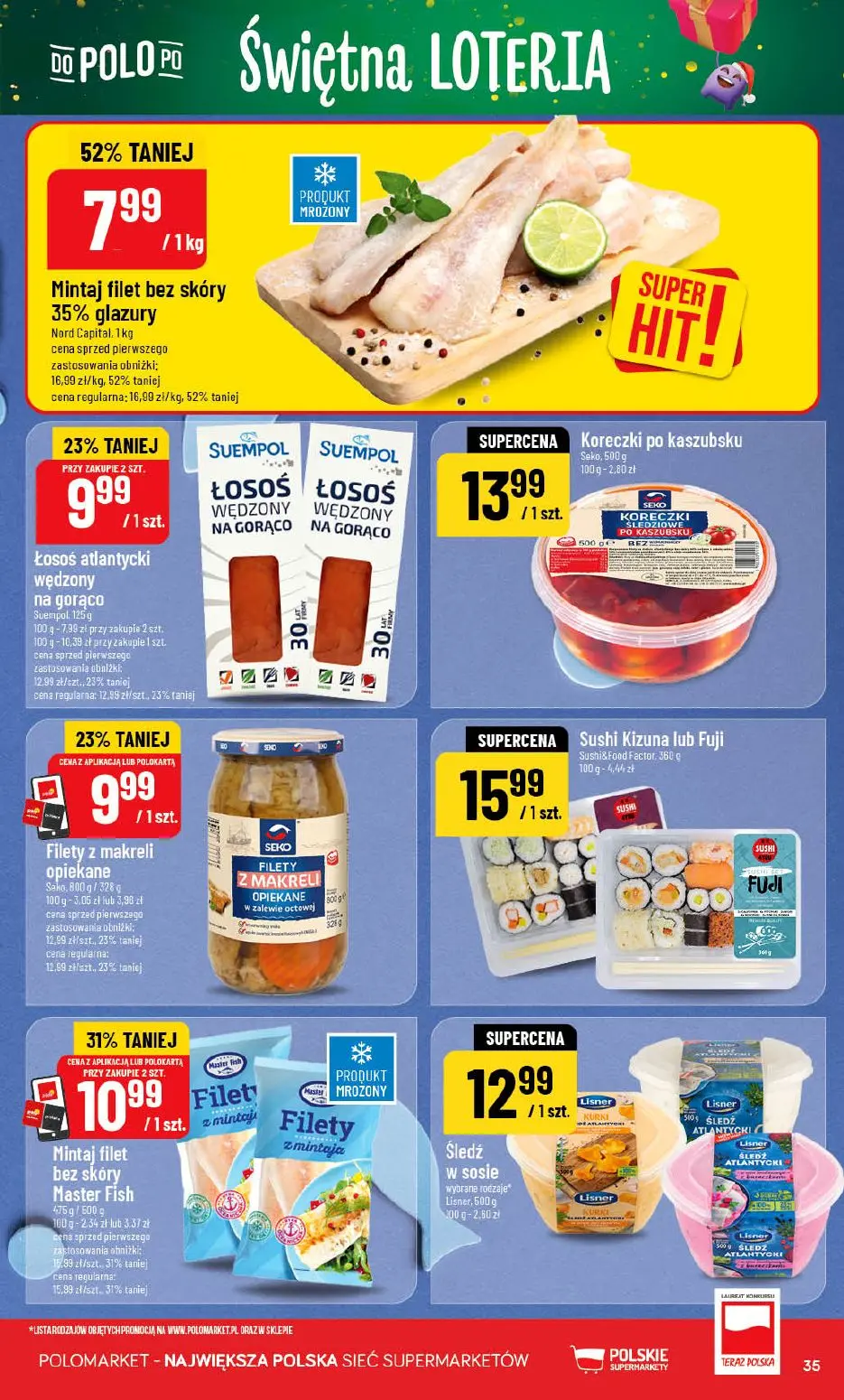 gazetka promocyjna POLOmarket Świętna loteria - Strona 35