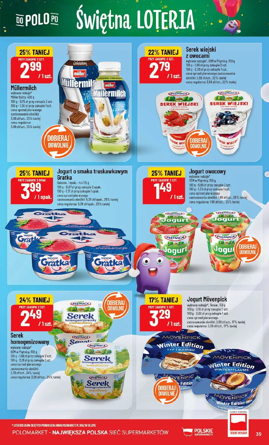 gazetka promocyjna POLOmarket Świętna loteria - Strona 39
