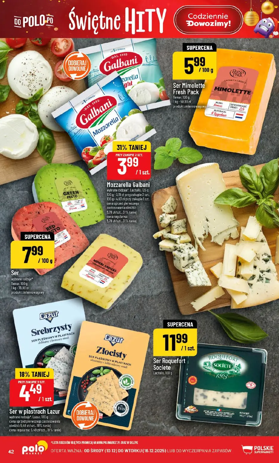 gazetka promocyjna POLOmarket Świętna loteria - Strona 42