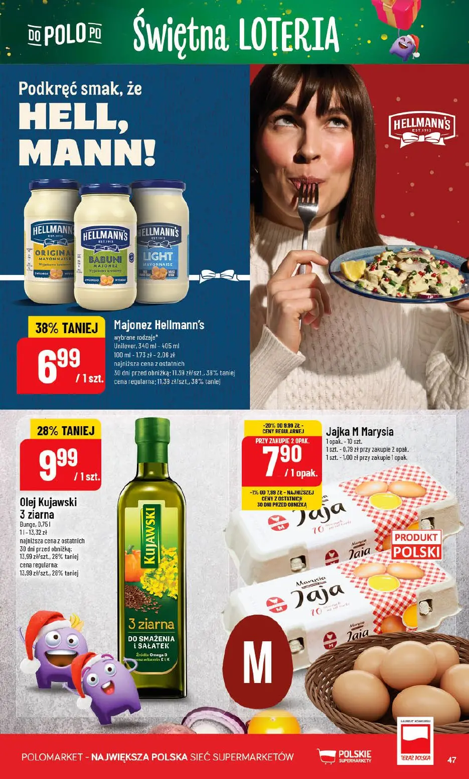 gazetka promocyjna POLOmarket Świętna loteria - Strona 47