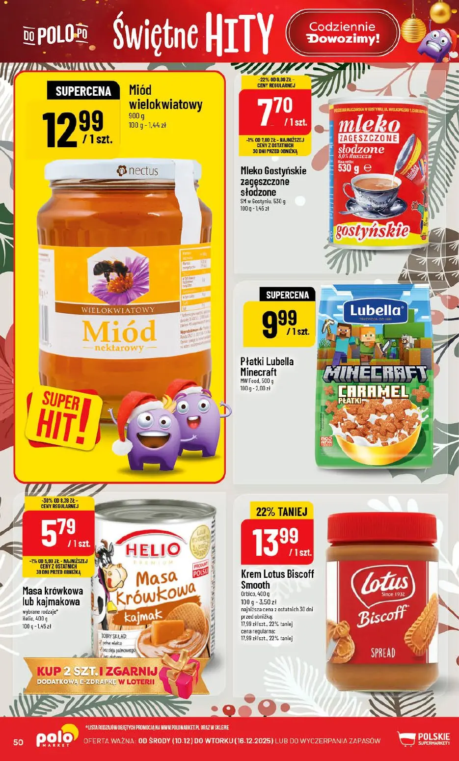 gazetka promocyjna POLOmarket Świętna loteria - Strona 50