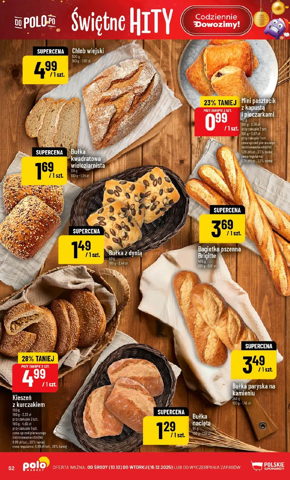 gazetka promocyjna POLOmarket Świętna loteria - Strona 52