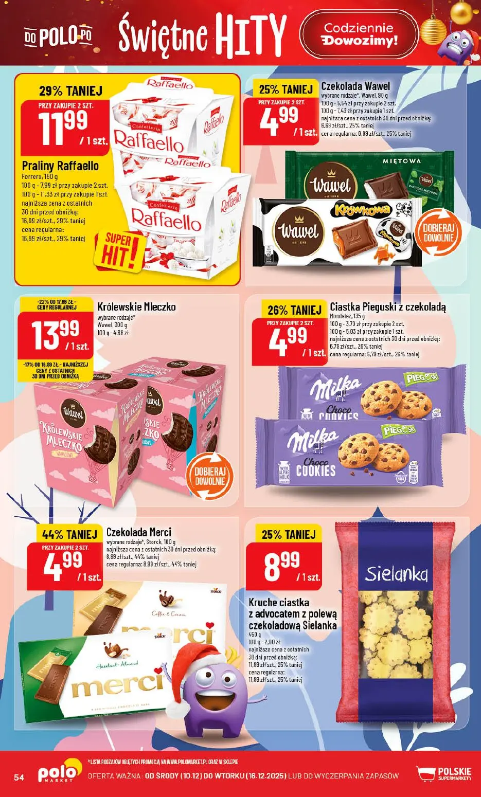 gazetka promocyjna POLOmarket Świętna loteria - Strona 54