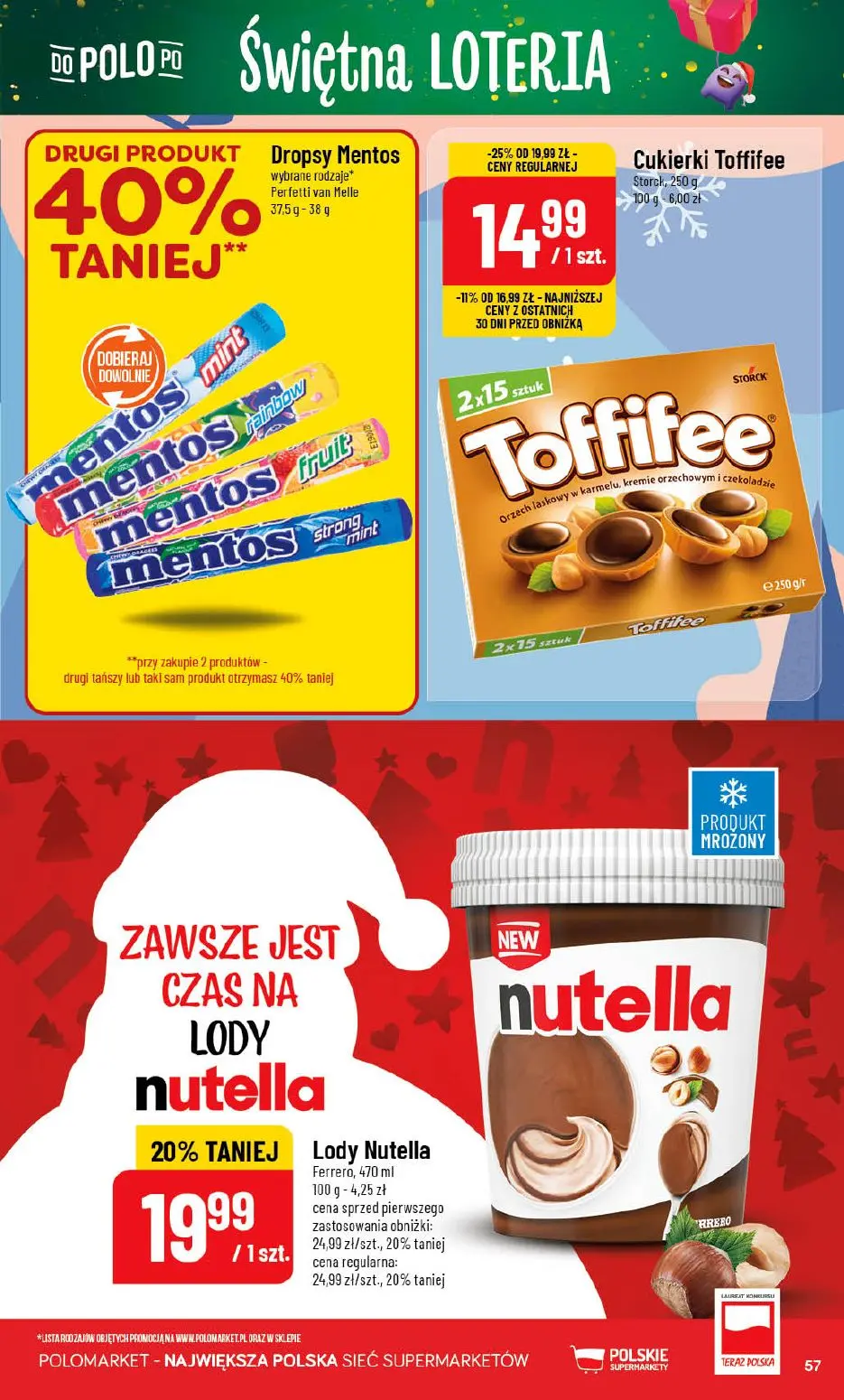 gazetka promocyjna POLOmarket Świętna loteria - Strona 57