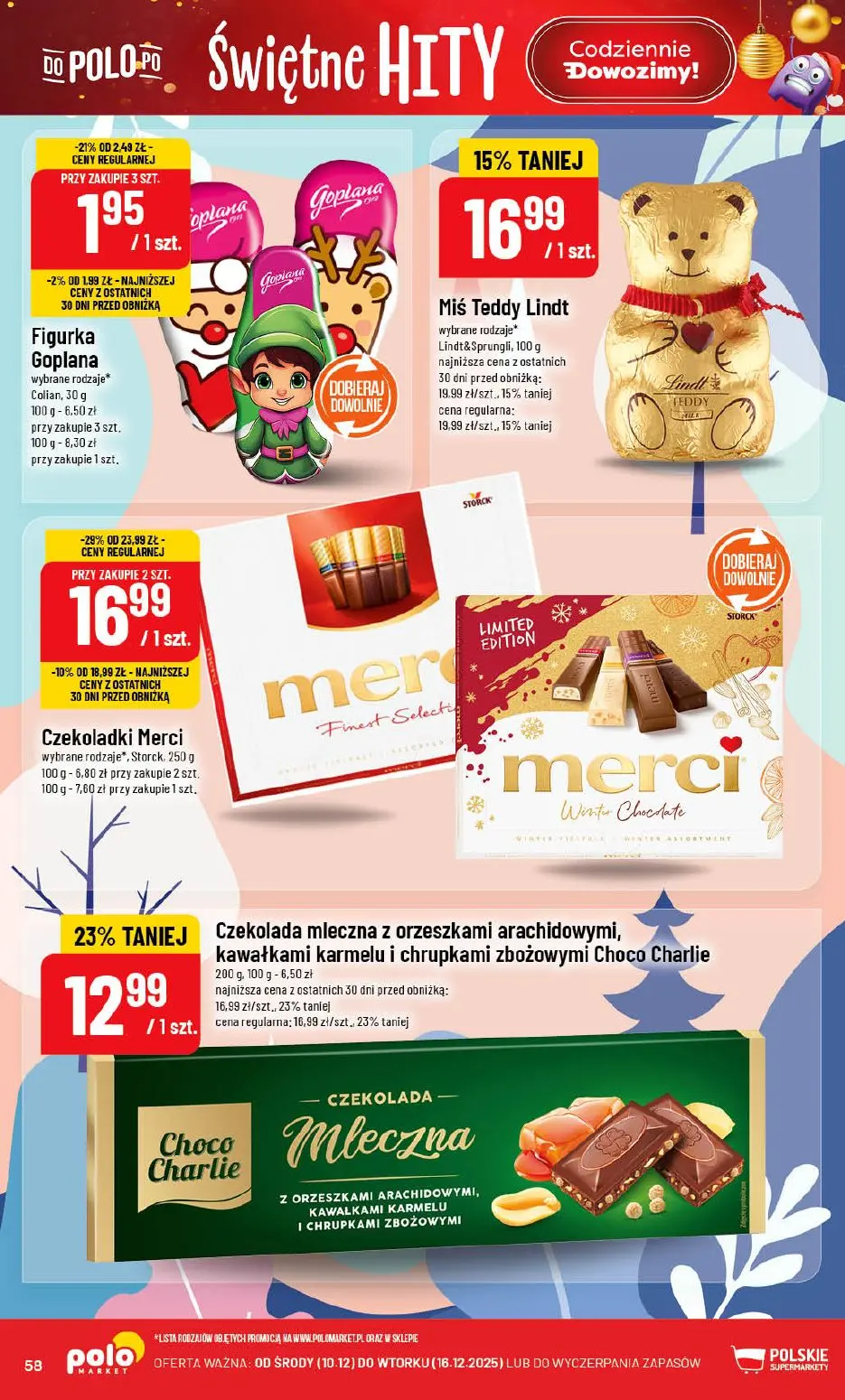 gazetka promocyjna POLOmarket Świętna loteria - Strona 58