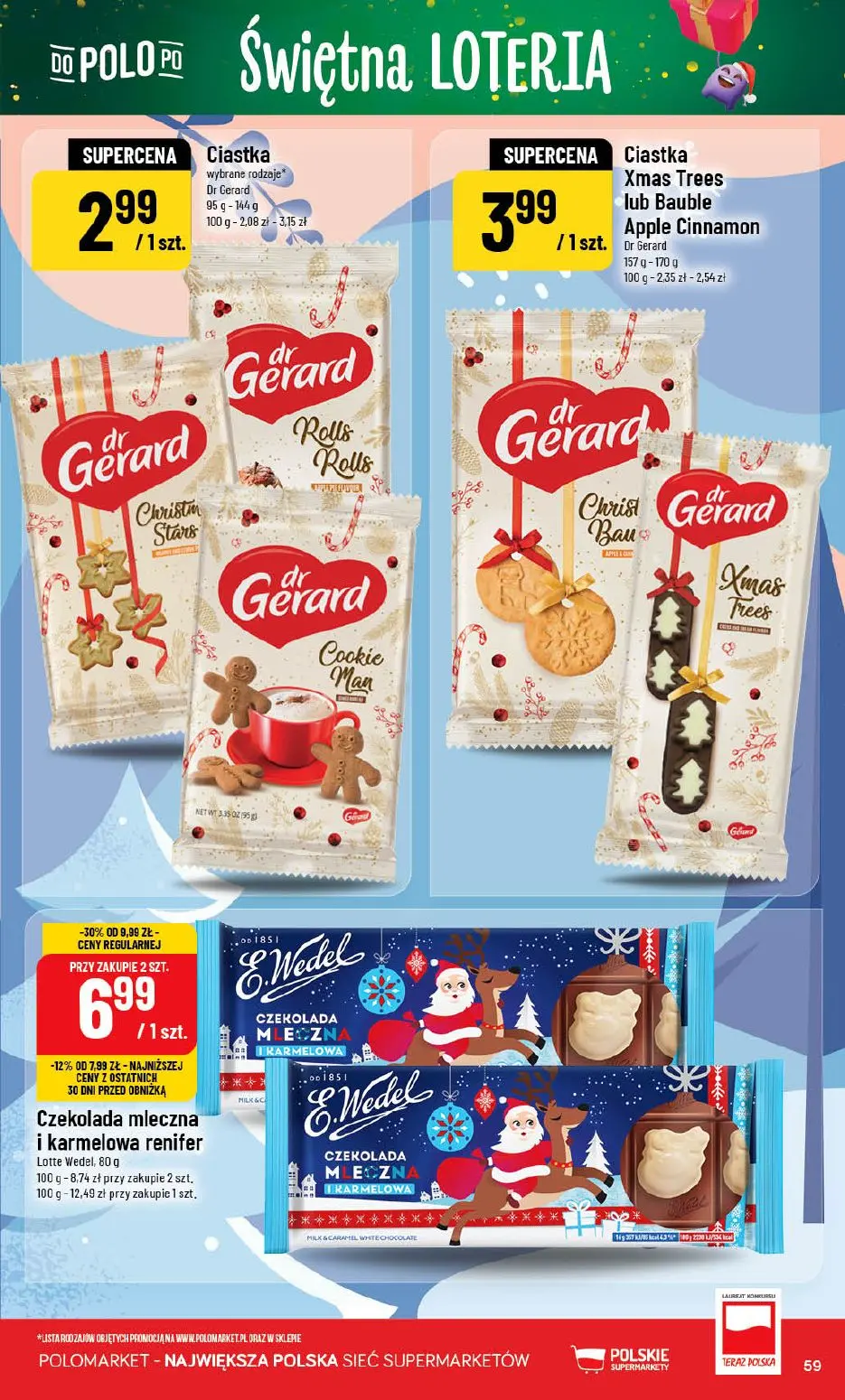 gazetka promocyjna POLOmarket Świętna loteria - Strona 59