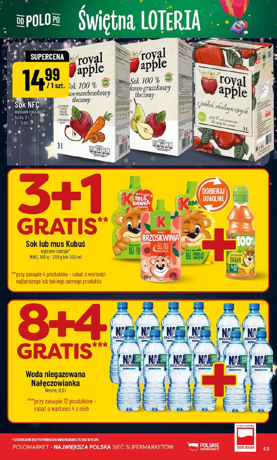 gazetka promocyjna POLOmarket Świętna loteria - Strona 63