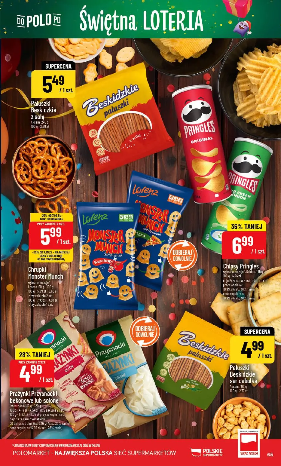 gazetka promocyjna POLOmarket Świętna loteria - Strona 65