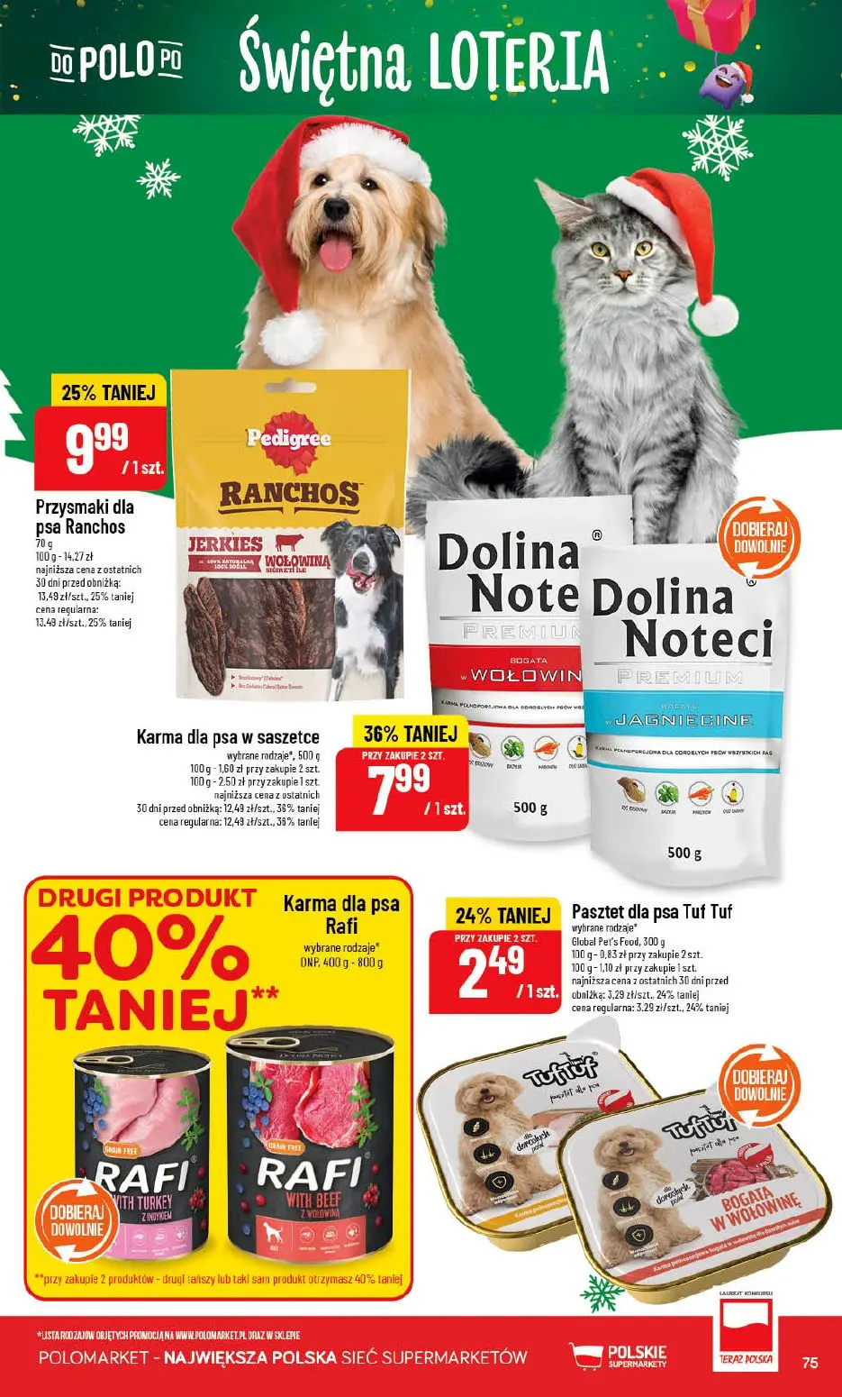 gazetka promocyjna POLOmarket Świętna loteria - Strona 75