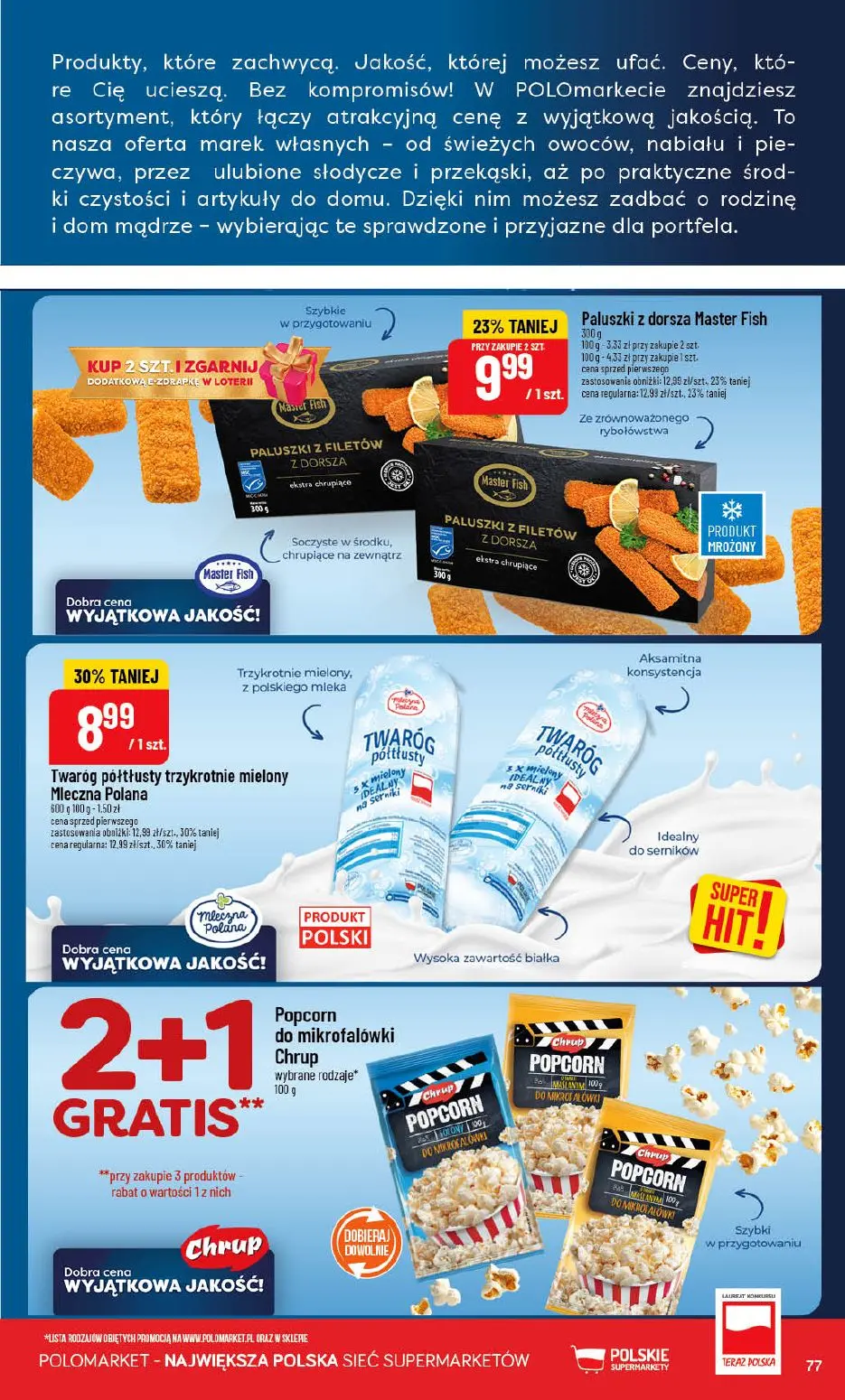 gazetka promocyjna POLOmarket Świętna loteria - Strona 77