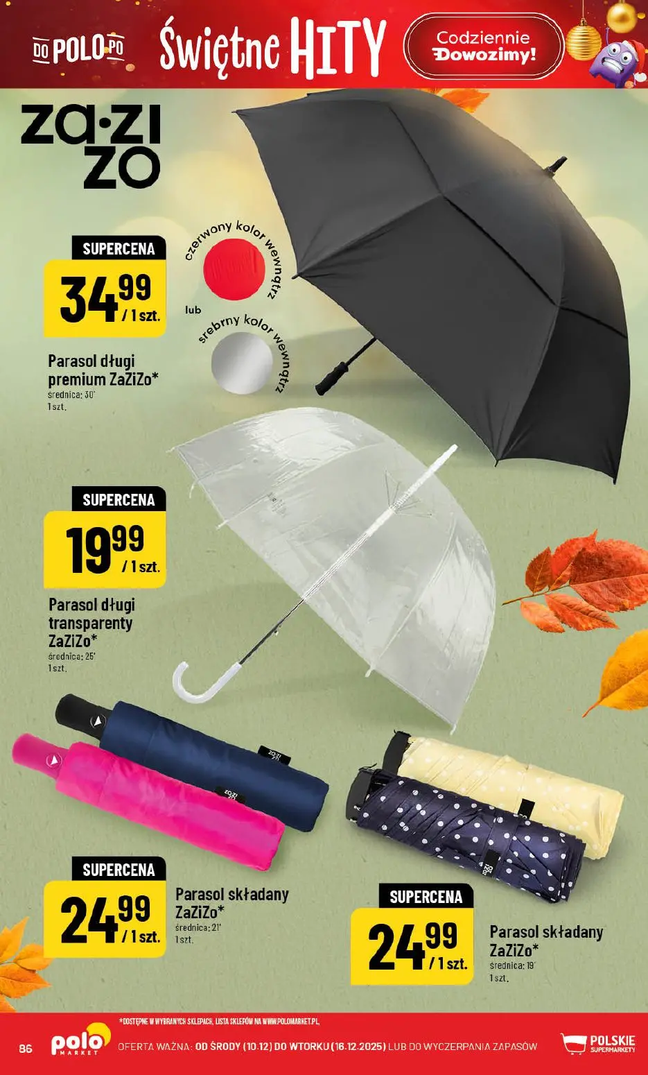 gazetka promocyjna POLOmarket Świętna loteria - Strona 86