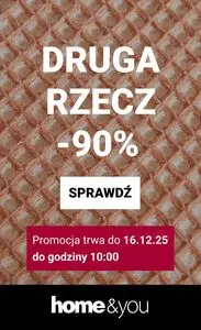 Gazetka promocyjna home&you, ważna od 2025-12-11 do 2025-12-16.