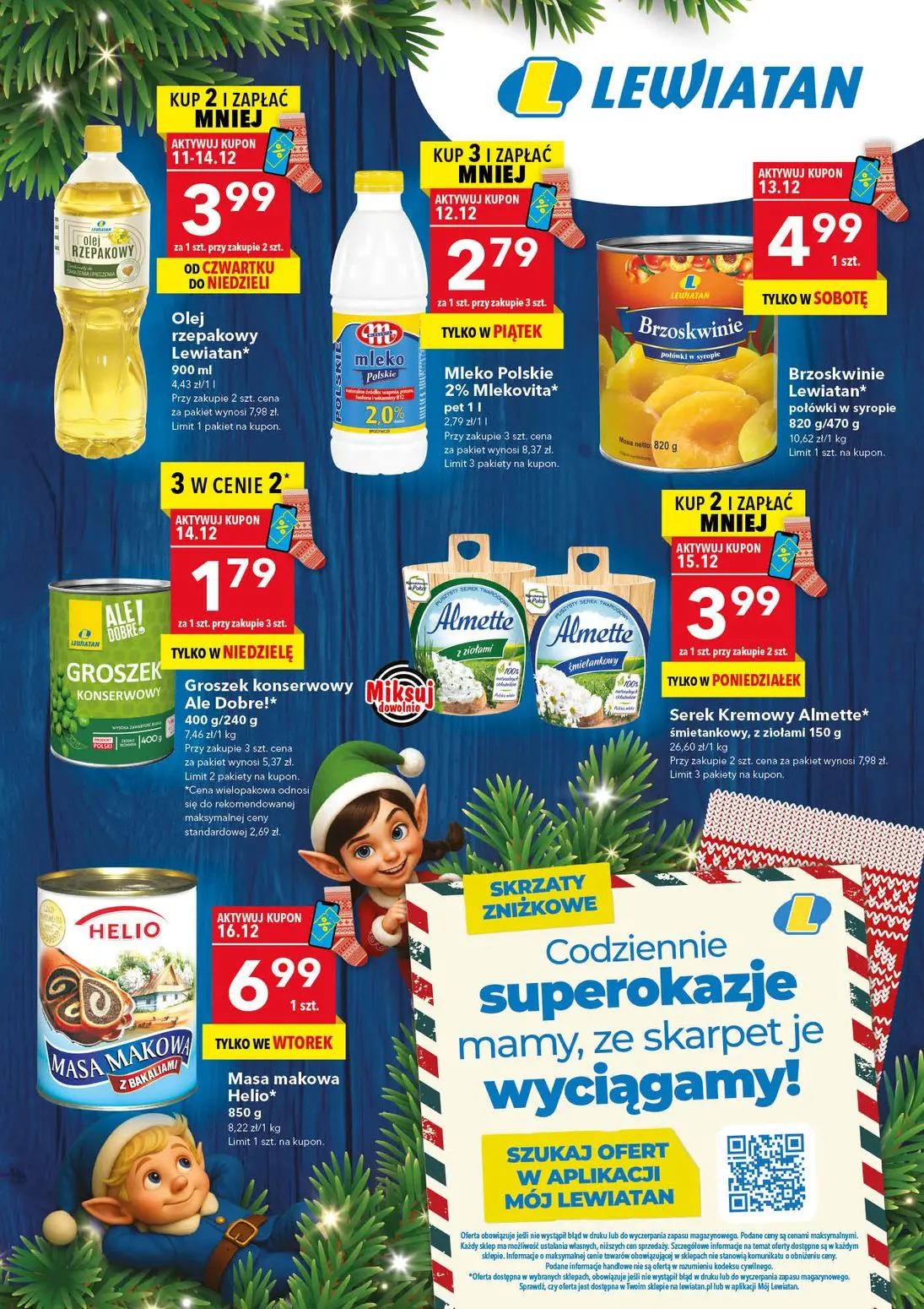 gazetka promocyjna LEWIATAN Skrzaty Zniżkowe Lewiatana - Strona 1