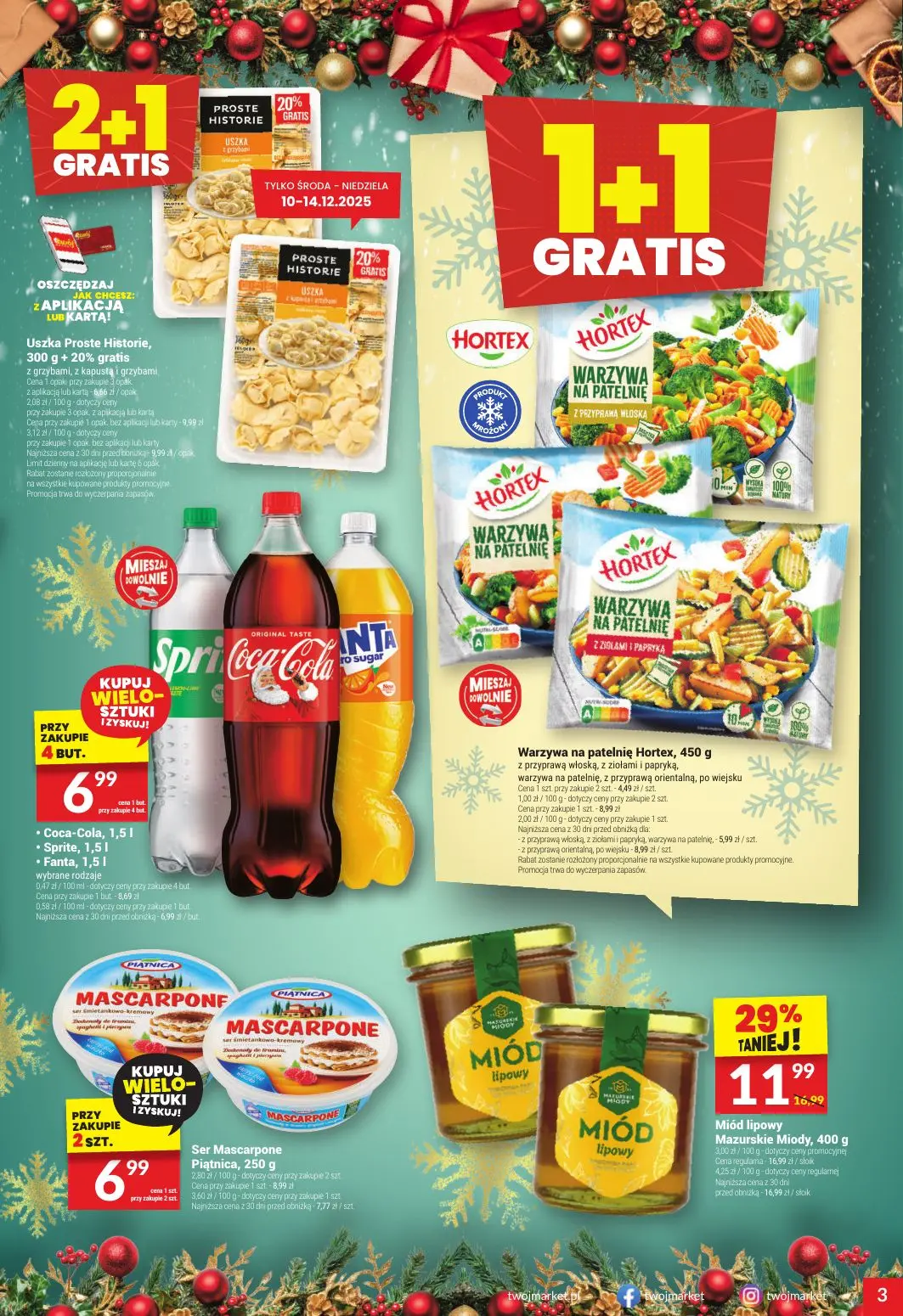 gazetka promocyjna Twój Market Przygotuj się na wigilijny stół! - Strona 3