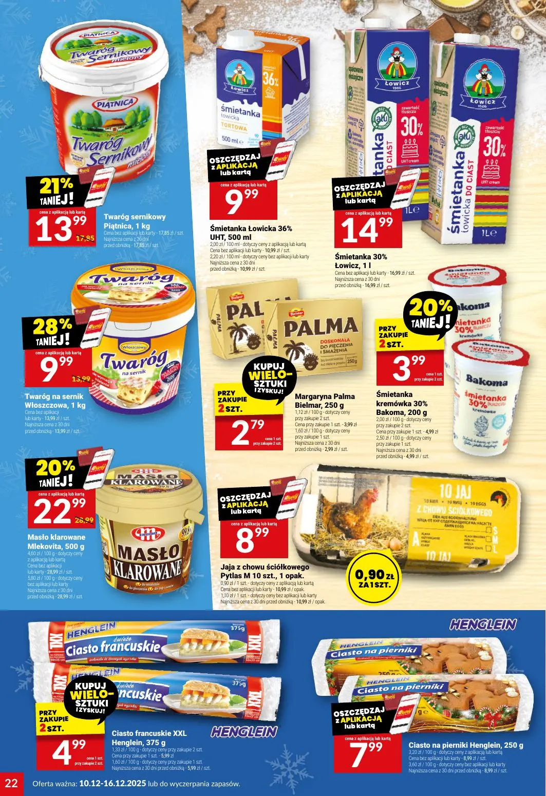 gazetka promocyjna Twój Market Przygotuj się na wigilijny stół! - Strona 22