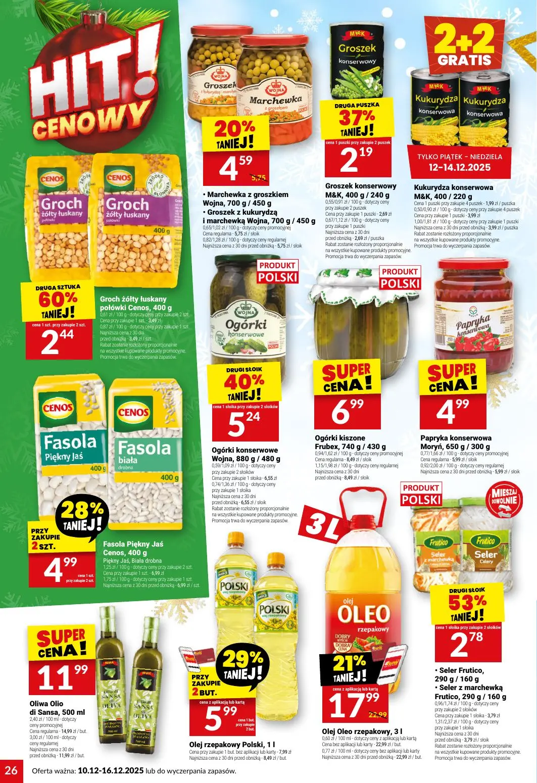 gazetka promocyjna Twój Market Przygotuj się na wigilijny stół! - Strona 26