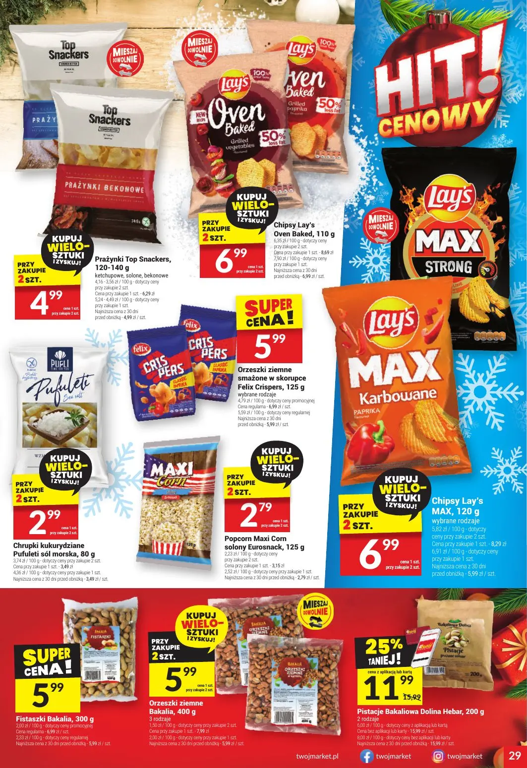 gazetka promocyjna Twój Market Przygotuj się na wigilijny stół! - Strona 29
