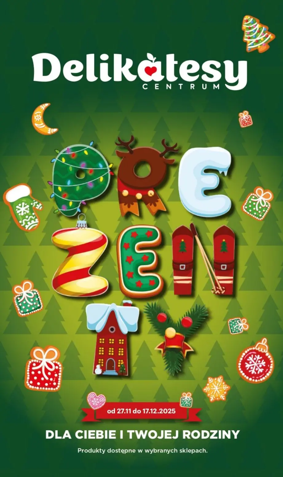 gazetka promocyjna Delikatesy Centrum Prezenty - Strona 1
