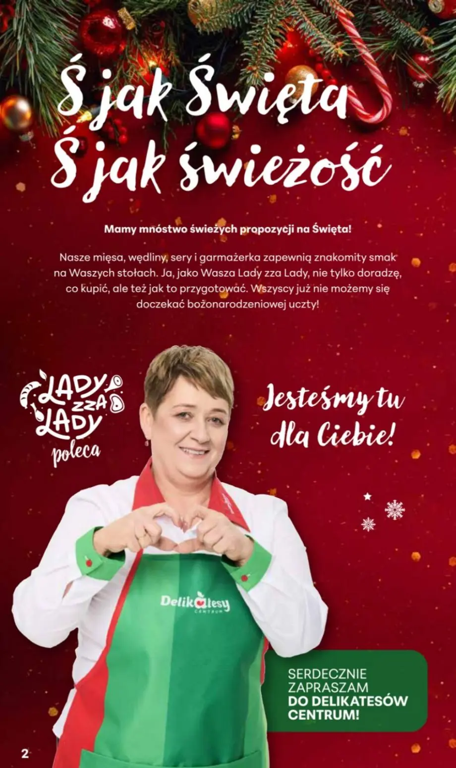 gazetka promocyjna Delikatesy Centrum Przepisy na Bliskie Święta - Strona 2