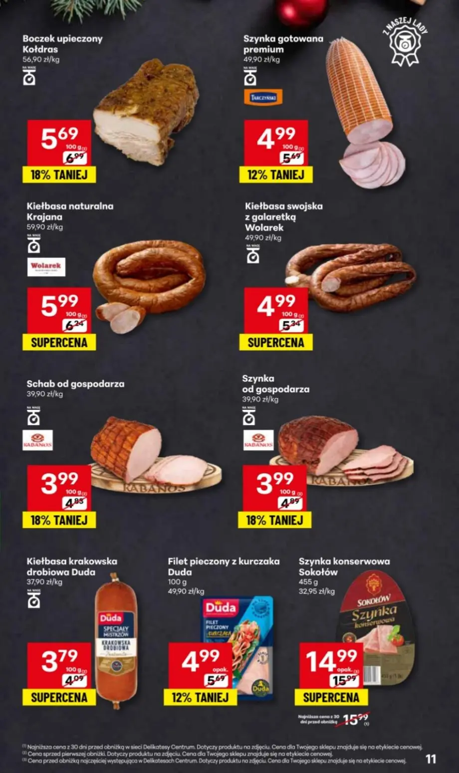 gazetka promocyjna Delikatesy Centrum Przepisy na Bliskie Święta - Strona 11