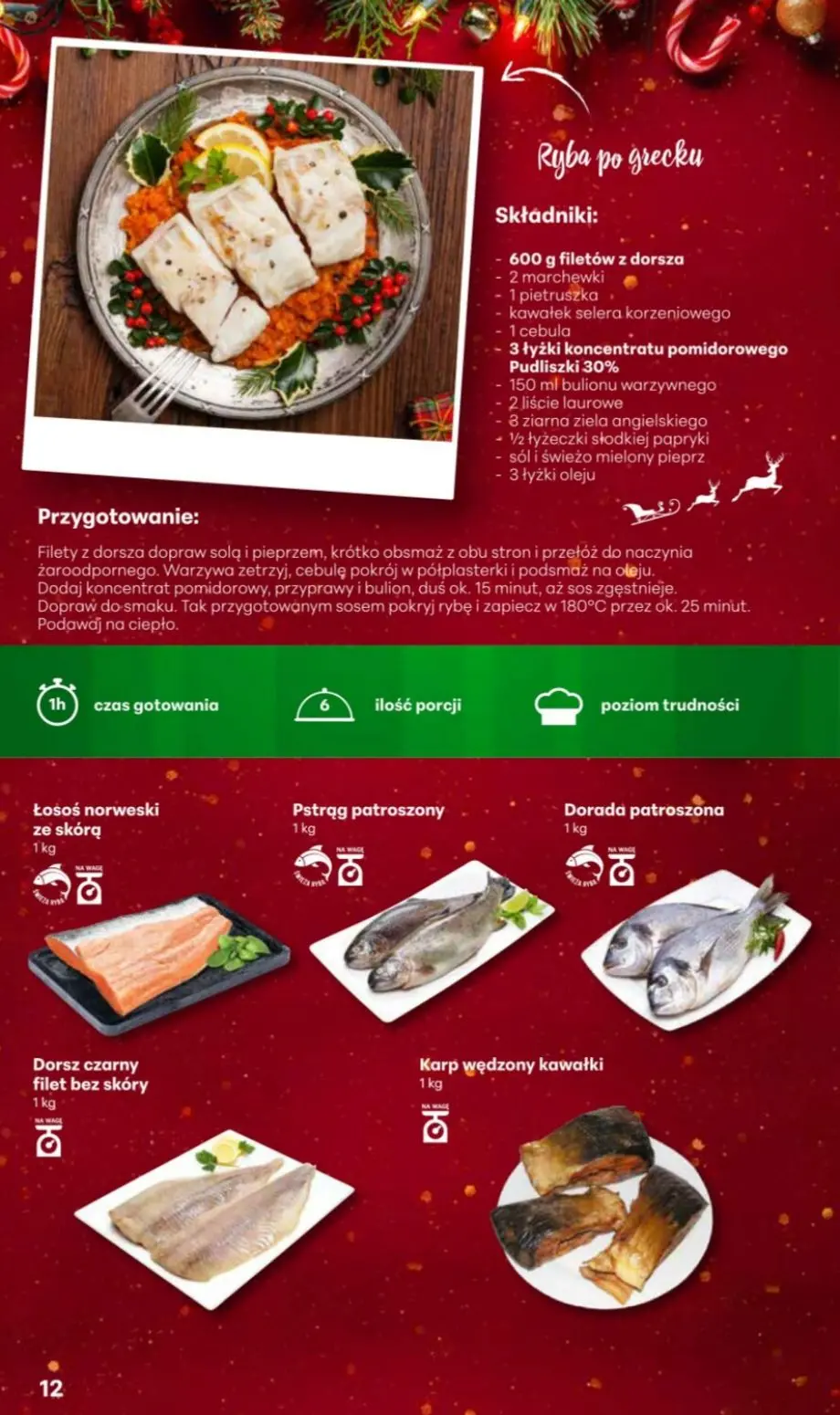 gazetka promocyjna Delikatesy Centrum Przepisy na Bliskie Święta - Strona 12