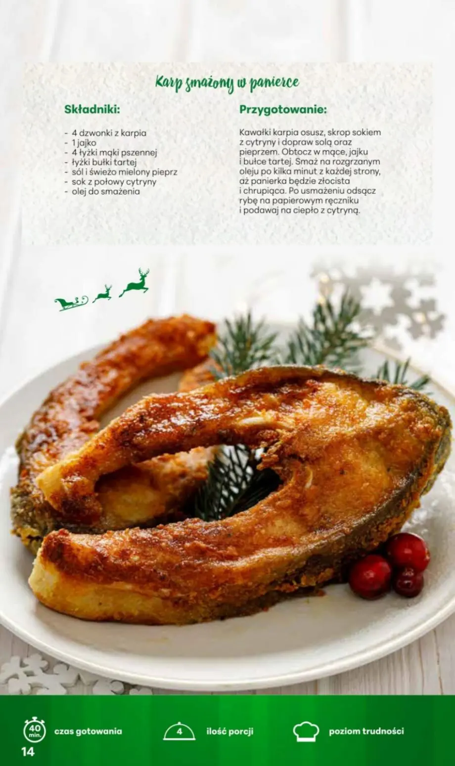gazetka promocyjna Delikatesy Centrum Przepisy na Bliskie Święta - Strona 14