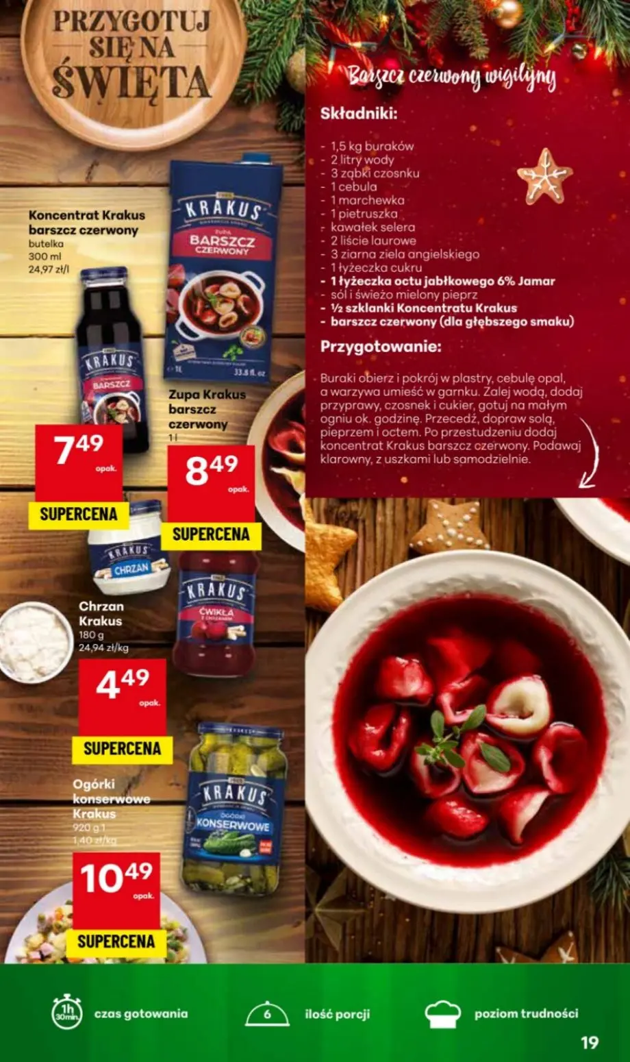 gazetka promocyjna Delikatesy Centrum Przepisy na Bliskie Święta - Strona 19