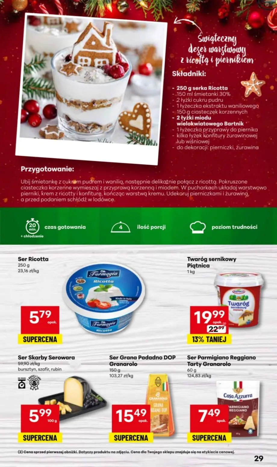 gazetka promocyjna Delikatesy Centrum Przepisy na Bliskie Święta - Strona 29