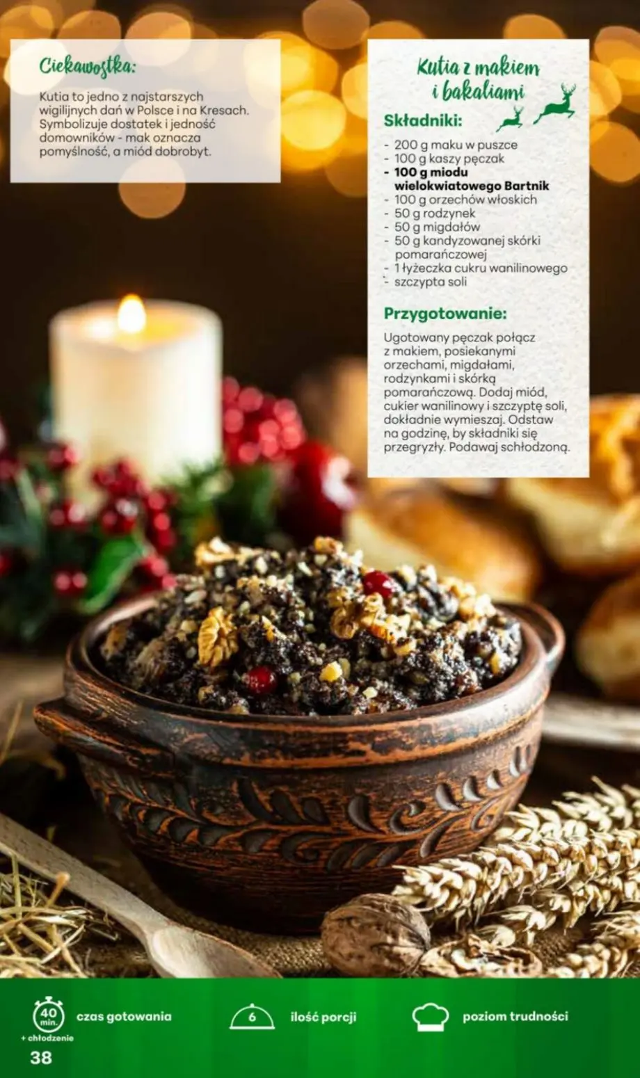 gazetka promocyjna Delikatesy Centrum Przepisy na Bliskie Święta - Strona 38