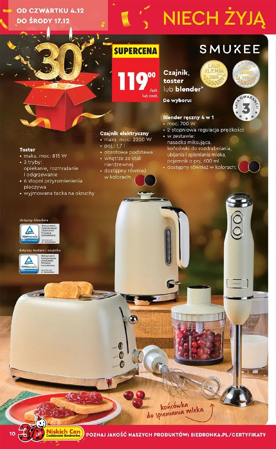 gazetka promocyjna Biedronka Hity i inspiracje Biedronki - Strona 10