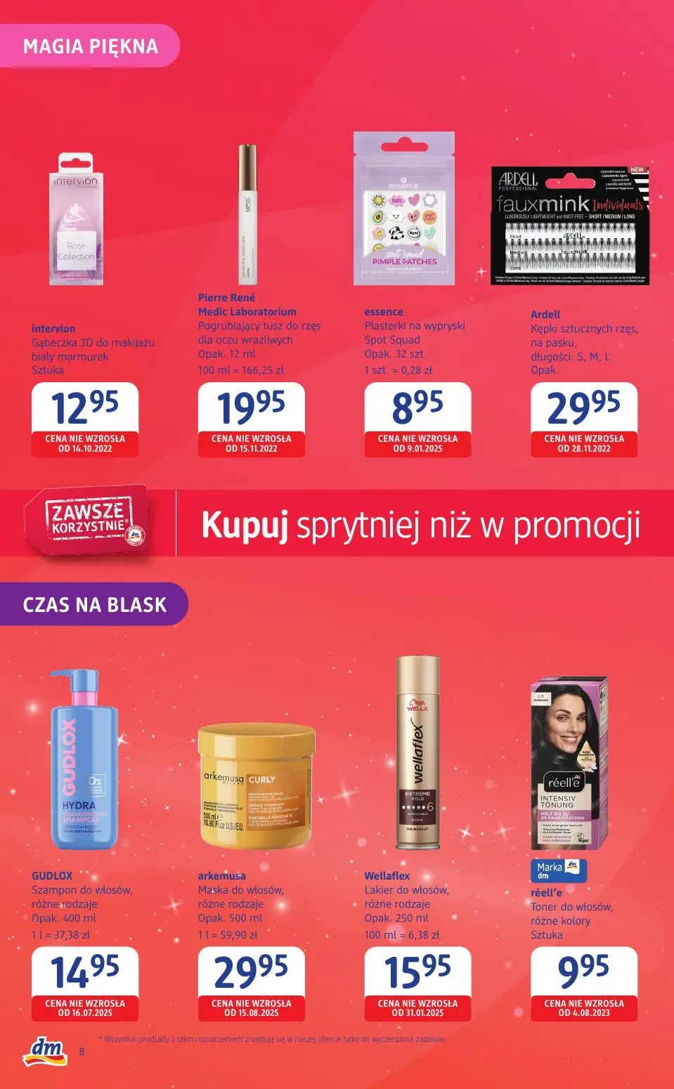 gazetka promocyjna Drogeria dm Kupuj sprytniej niż w promocji - Strona 8