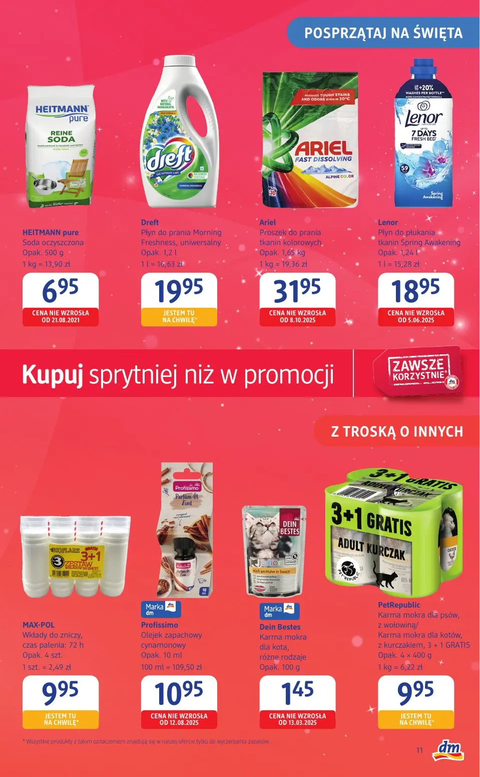gazetka promocyjna Drogeria dm Kupuj sprytniej niż w promocji - Strona 11