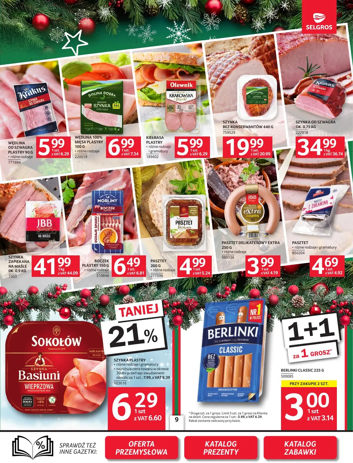 gazetka promocyjna SELGROS Oferta spożywcza - Strona 9