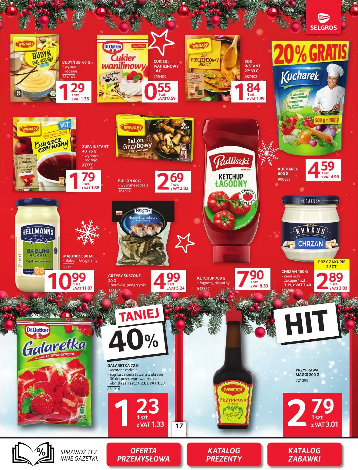 gazetka promocyjna SELGROS Oferta spożywcza - Strona 17