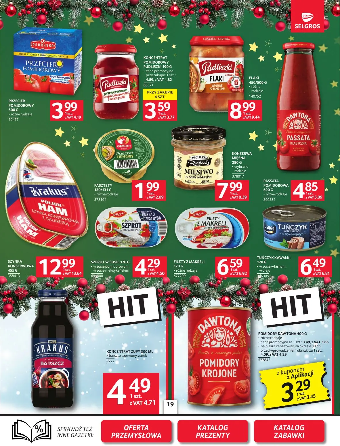gazetka promocyjna SELGROS Oferta spożywcza - Strona 19