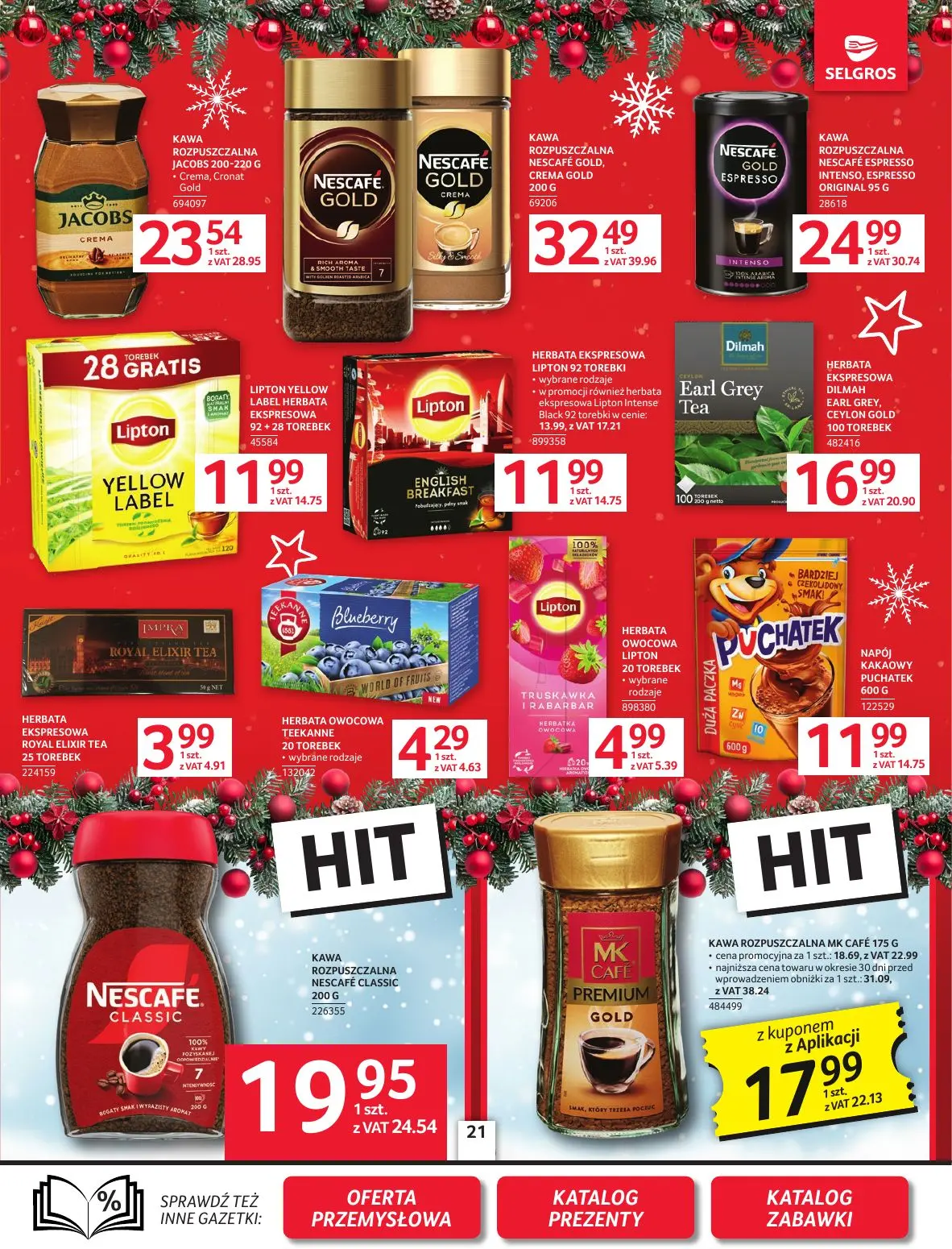 gazetka promocyjna SELGROS Oferta spożywcza - Strona 21