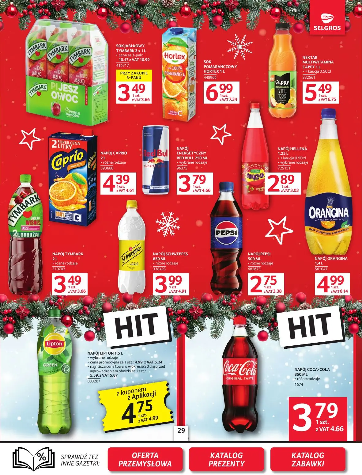 gazetka promocyjna SELGROS Oferta spożywcza - Strona 29