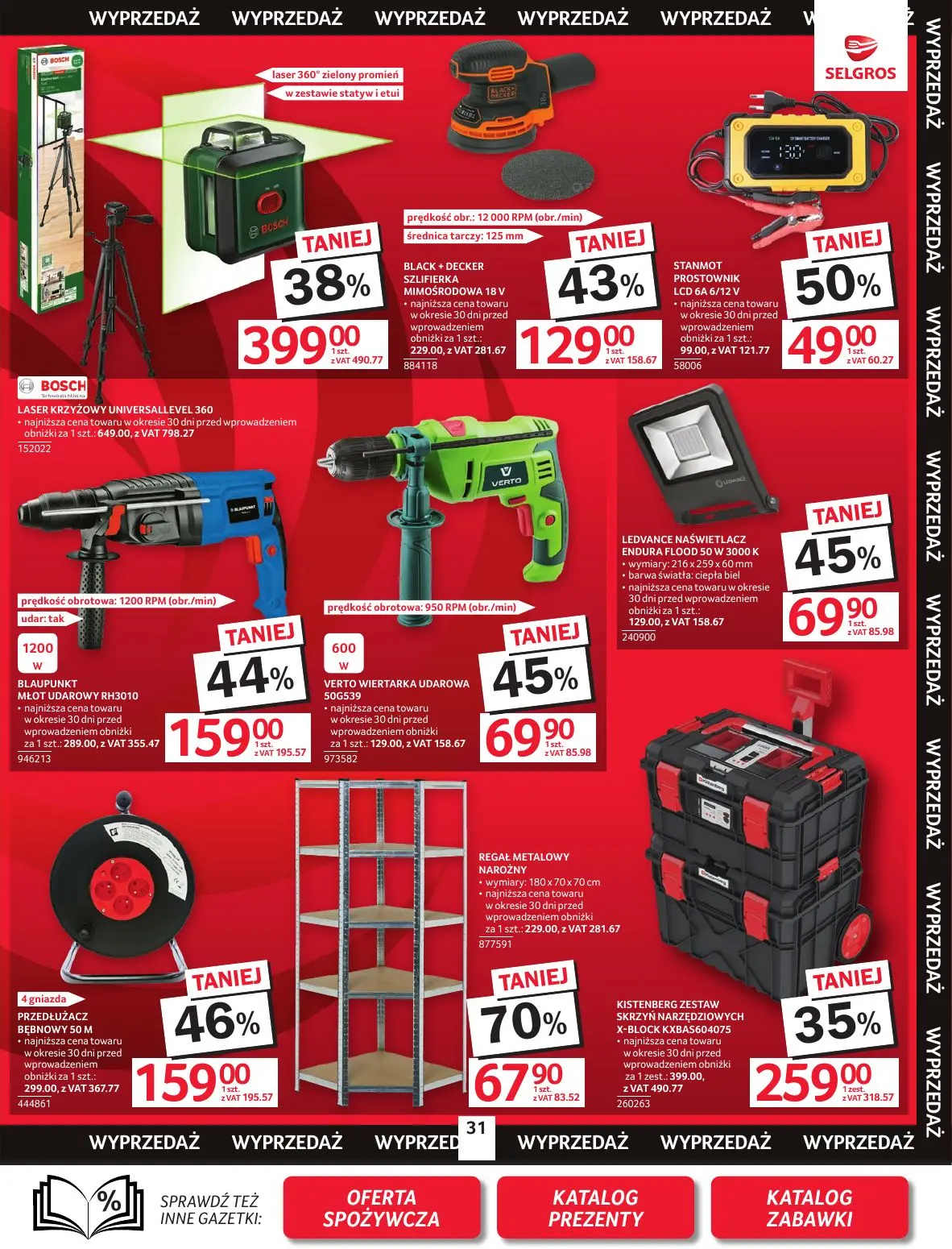 gazetka promocyjna SELGROS Oferta przemysłowa - Strona 34