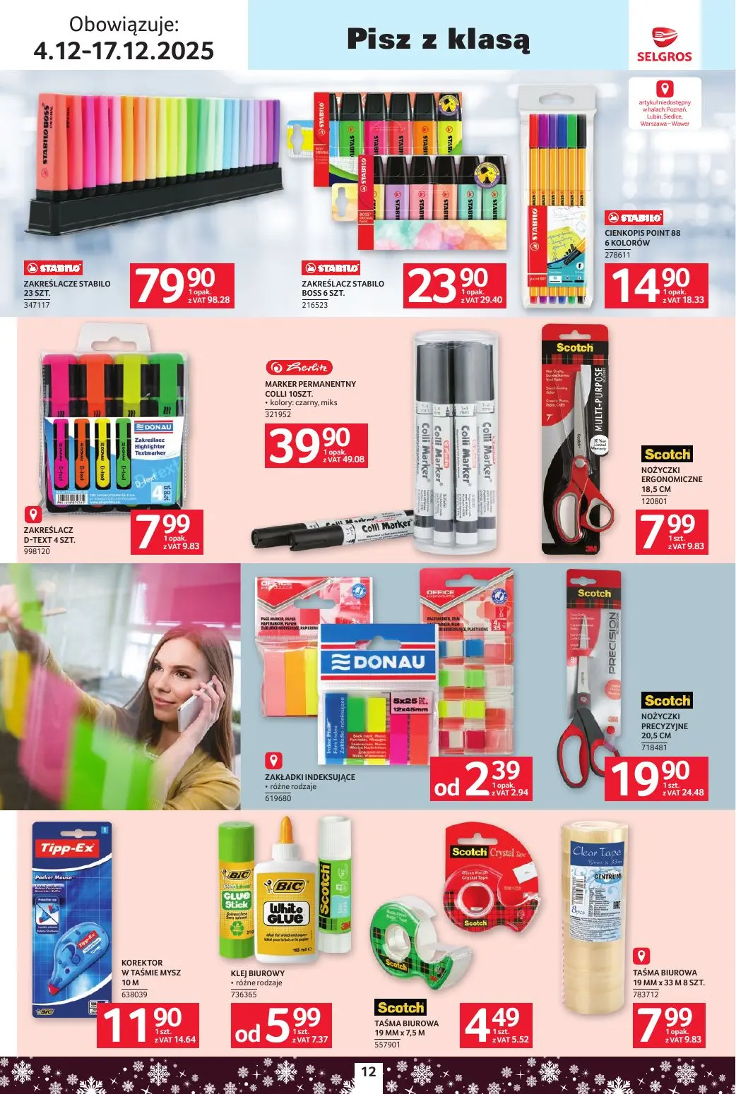 gazetka promocyjna SELGROS Katalog biuro - Strona 12