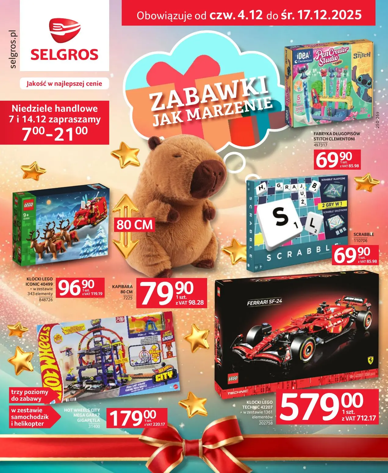 gazetka promocyjna SELGROS Katalog zabawki - Strona 1