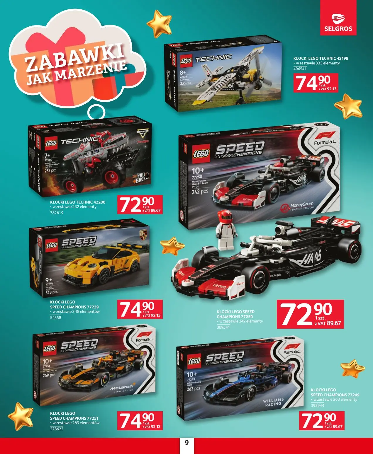 gazetka promocyjna SELGROS Katalog zabawki - Strona 9